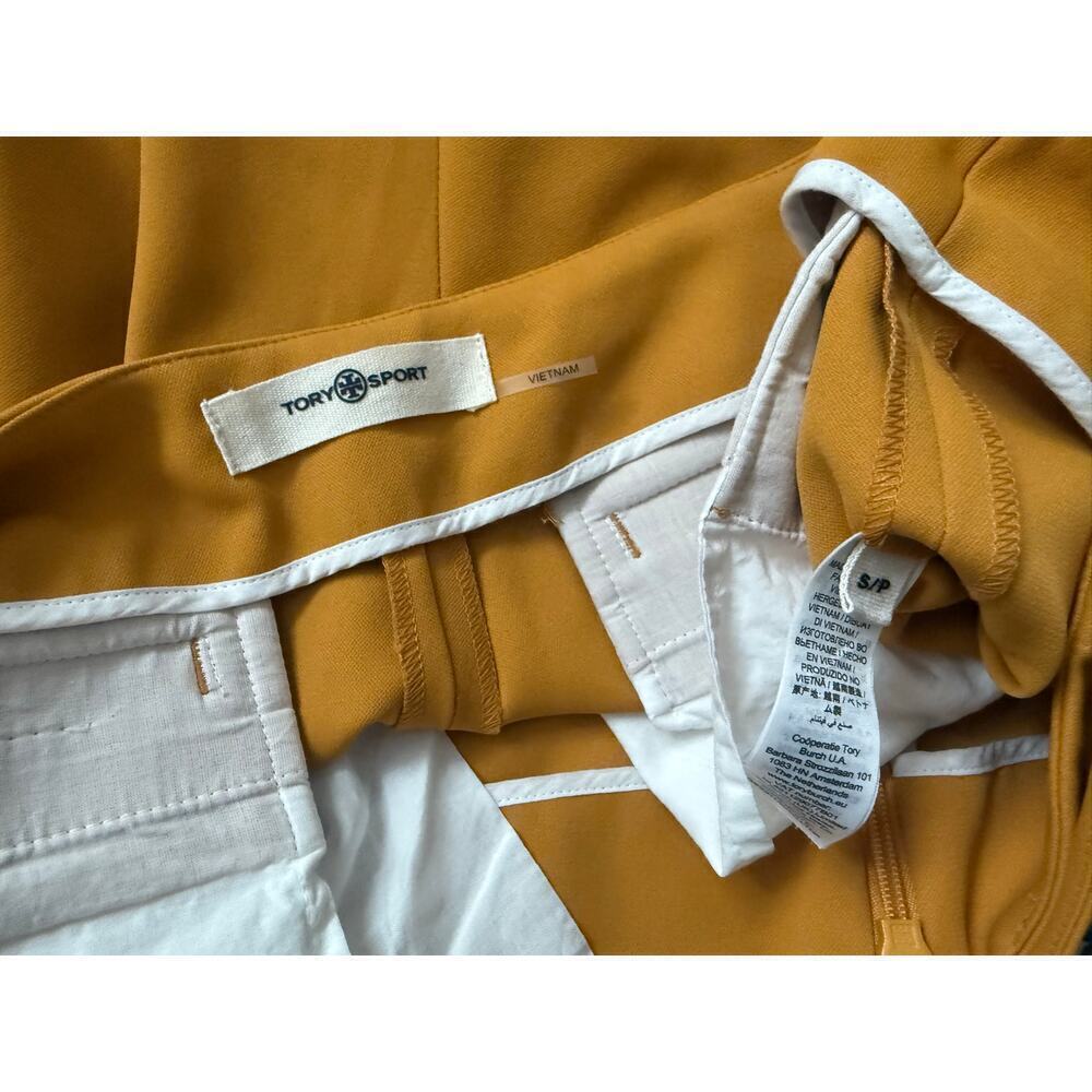 Tory Burch Sport Tech Twill Golf Skort - Yellow - Small - Picture 5 of 5